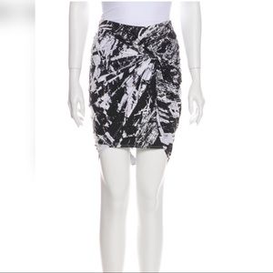 Helmut Lang B/W Modele skirt sz M
